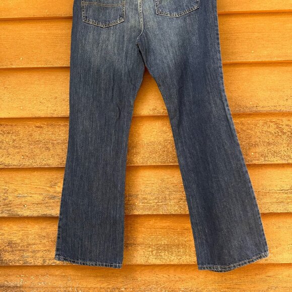 Childrens Place Bootcut Semi-Evasee Blue Jeans Size 20 Waist 34  Slim Fit Cotton - Picture 10 of 13